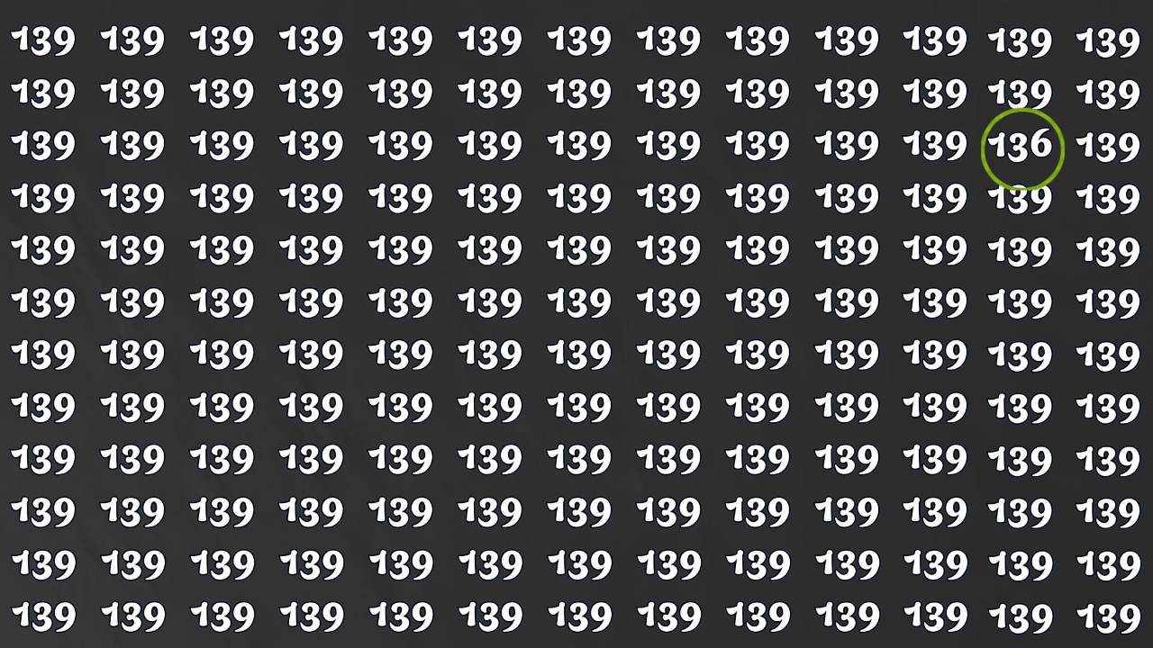 Hidden Number 136