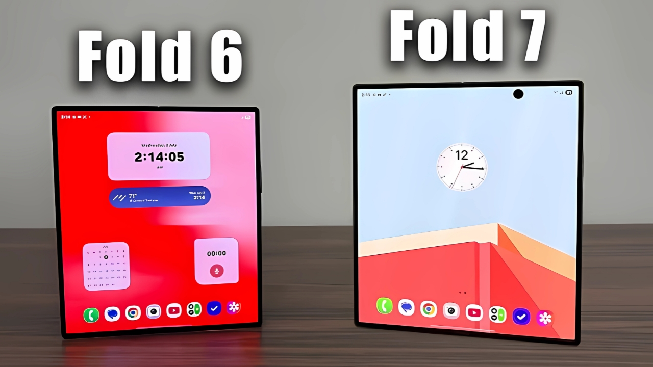 Galaxy Z Fold 7 vs Fold 6