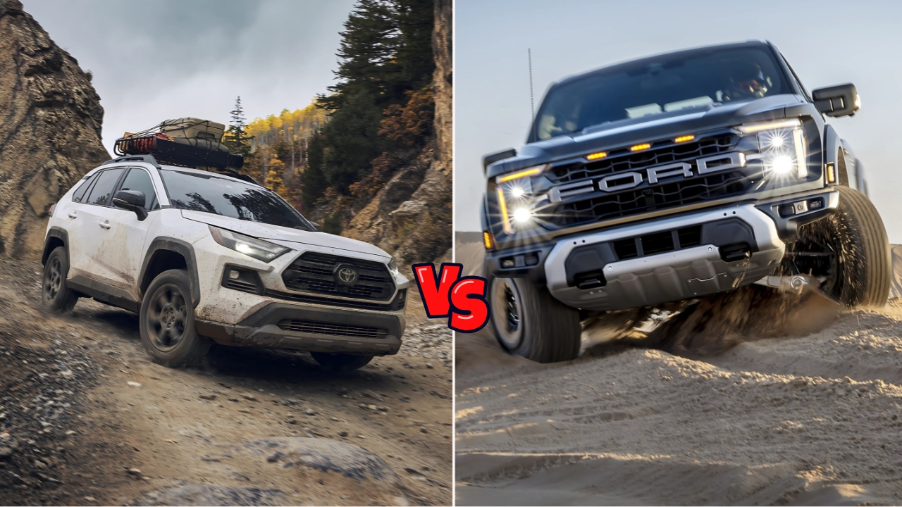 Toyota RAV4 vs. Ford F-150