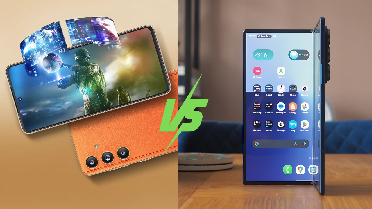 Samsung Galaxy F55 5G vs. Galaxy Z Fold 7