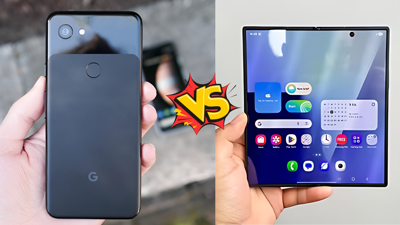 Pixel 3A vs Galaxy Z Fold 7